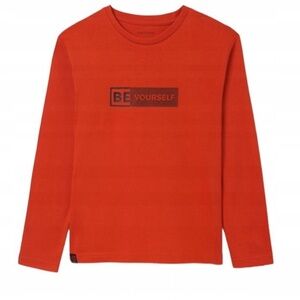 Mayoral Bold Orange Long Sleeve Tee